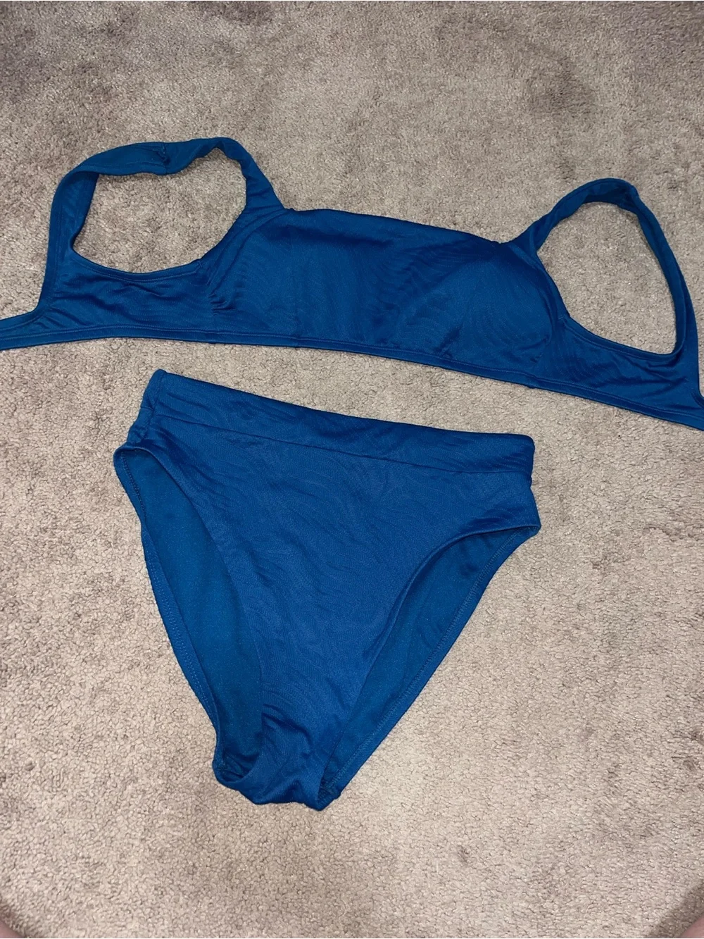 Teal Shade and Shore Women’s Bikini Set Size Medium